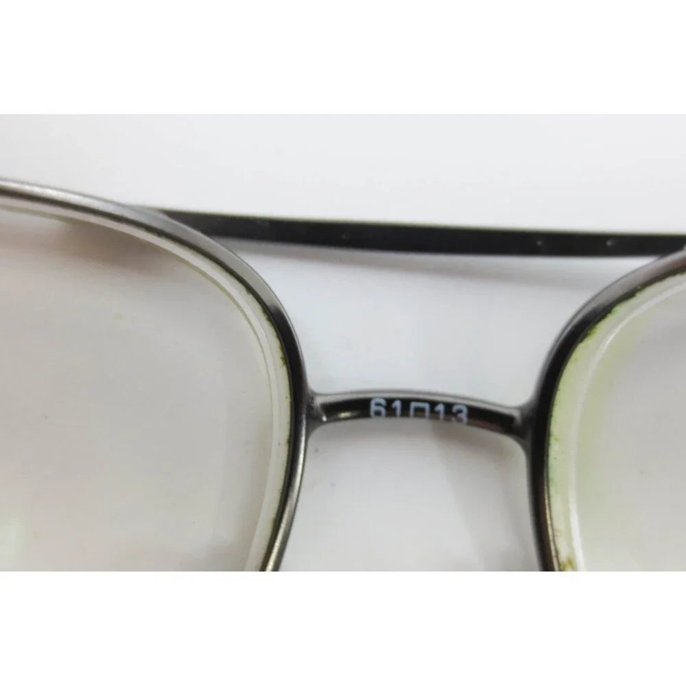 Robert Mitchell RMS 7002 GM Aviator Eyeglasses Frames Gunmetal Gray 61-13-135